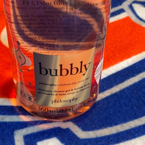 Philosophy Bubbly Shampoo, Shower Gel, & Bubble Bath 12oz bottle, new & sealed - Picture 2 of 6